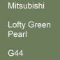 Preview: Mitsubishi, Lofty Green Pearl, G44.